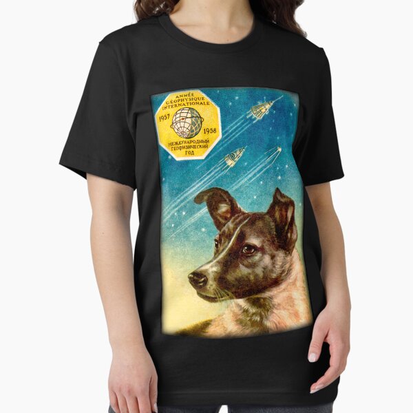 Item preview, Laika the Sputnik 2 Russian Space Dog! designed and sold by DudePal.