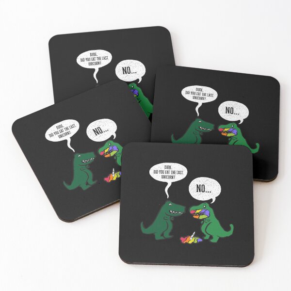 Item preview, Dude, Did you Eat The Last Unicorn? No Funny Dinosaur product designed and sold by NoveltyMerch.