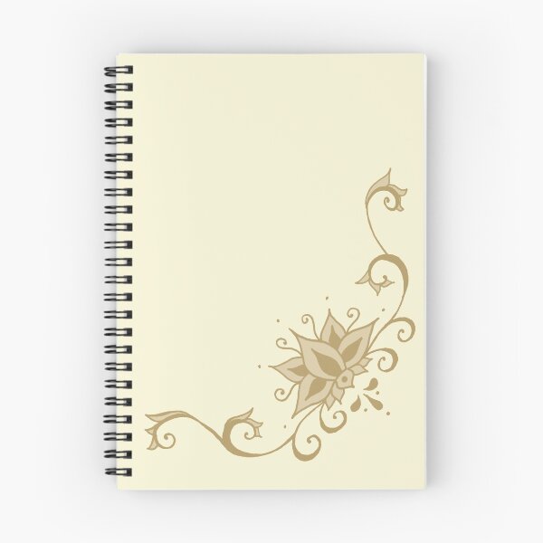 Item preview, Climbing Lotus in Henna designed and sold by ArtByDrax.