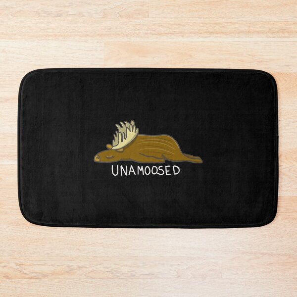 Item preview, Lazy Unamoosed Unamused Moose print Pun designed and sold by NoveltyMerch.