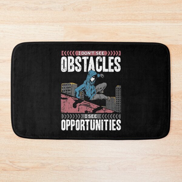 Item preview, Parkour design For Boys I Dont See Obstacles Only Opportuties designed and sold by NoveltyMerch.