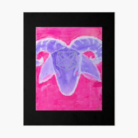 Baphomet Baby Art Board Print