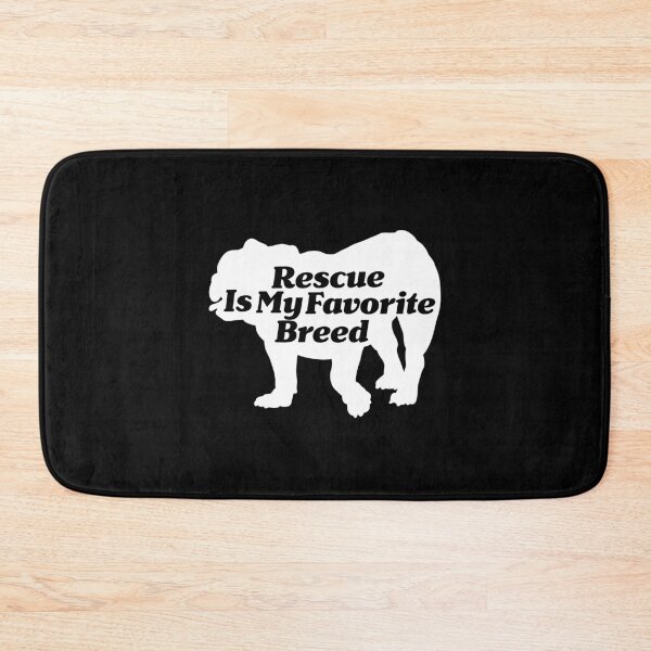 Item preview, Rescue Dog Owner Rescue Is My Favorite Breed print designed and sold by NoveltyMerch.