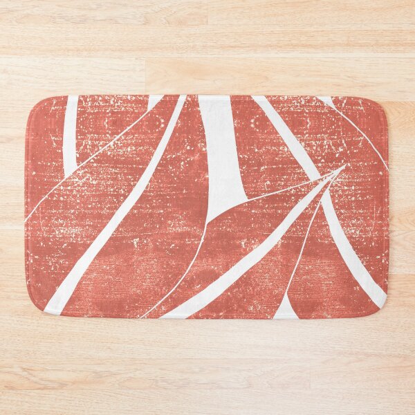 Item preview, Terracotta Leaf - Terracotta Abstract Print - Modern, Minimal, Contemporary Abstract - Burnt Orange designed and sold by Studio Grafiikka.