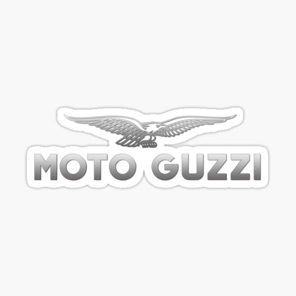 MOTO GUZZI left Pin Up Guzzirider Sticker vinyle gauche 