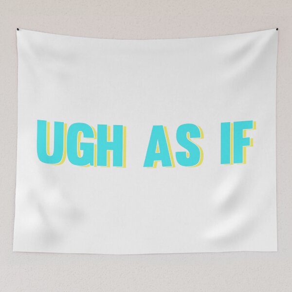 Item preview, ugh as if - blue and yellow designed and sold by synthesizer.