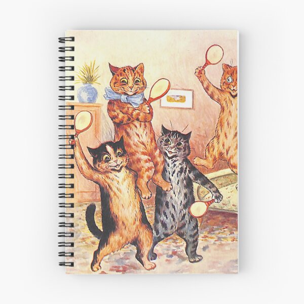 Item preview, Winner Ping Pong Cats by Louis Wain designed and sold by karwilberevivalcollection.