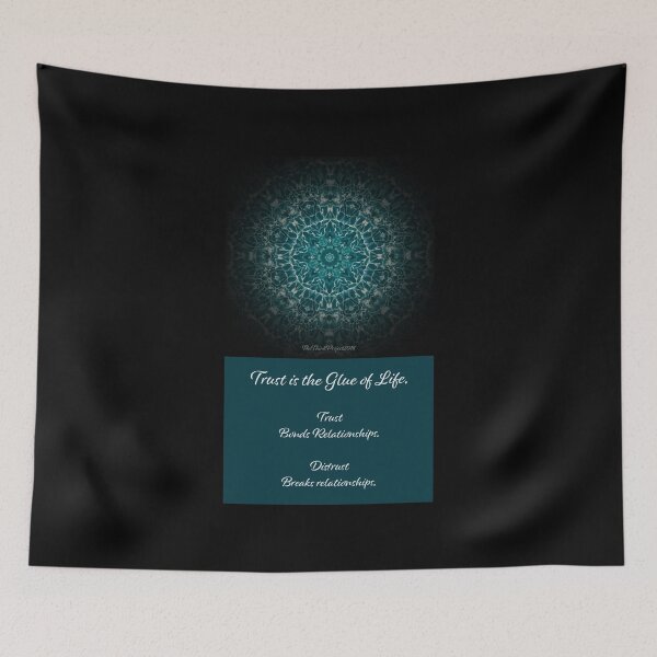 Item preview, Trust is the Glue of Life designed and sold by DE Sheridan.