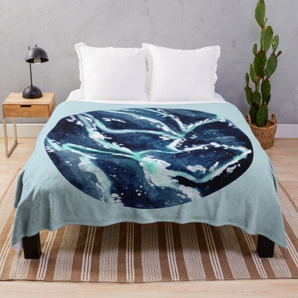 Item preview, Ocean from Above - Round - Watercolour Painting designed and sold by Pattokarts.