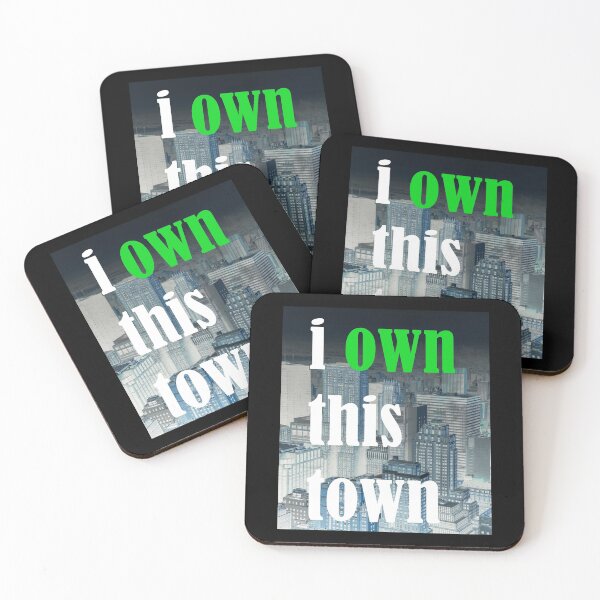 Item preview, i own this town in green designed and sold by prettyguardian.