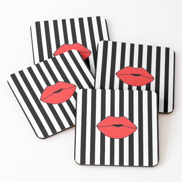 Item preview, Red Stripe Lips designed and sold by passionatelyem.