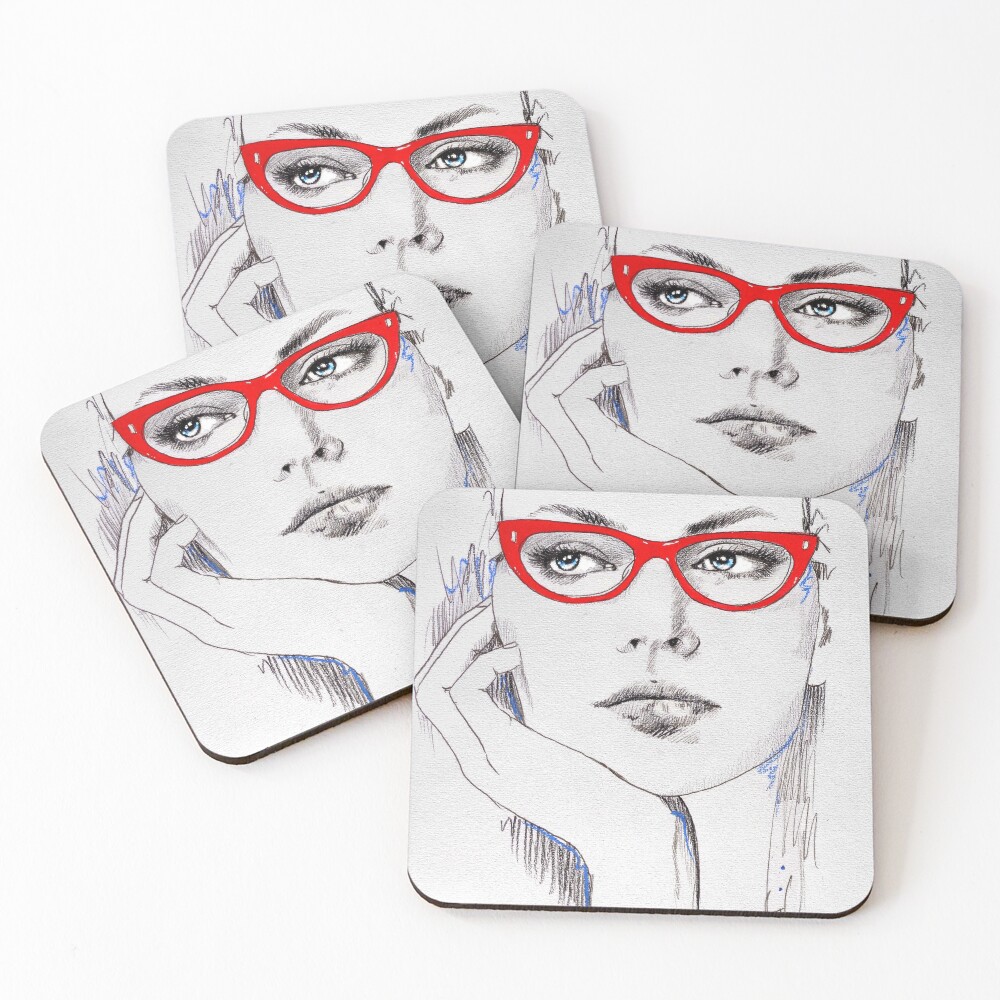 Item preview, Coasters (Set of 4) designed and sold by LouiJover.