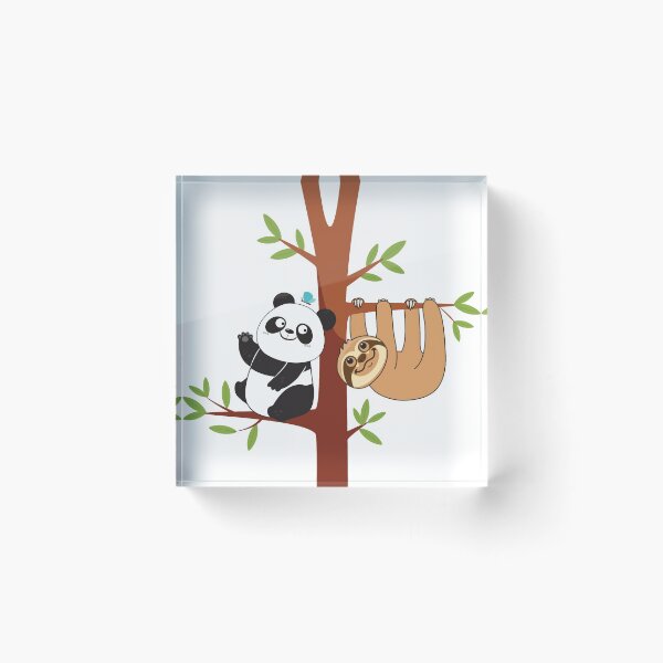 Item preview, Cute Sloth Panda designed and sold by plushism.