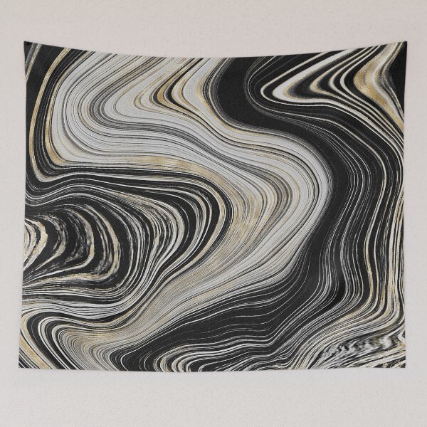 Artikelvorschau, Gold Veined Agate Stone entworfen und verkauft von stylebytara.