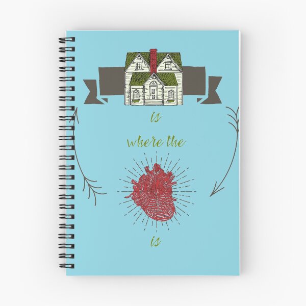Item preview, Home is where the heart is... designed and sold by Rouages Design.