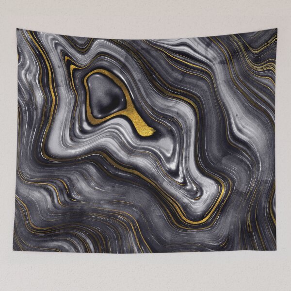 Artikelvorschau, Gold Veined Agate Stone entworfen und verkauft von stylebytara.