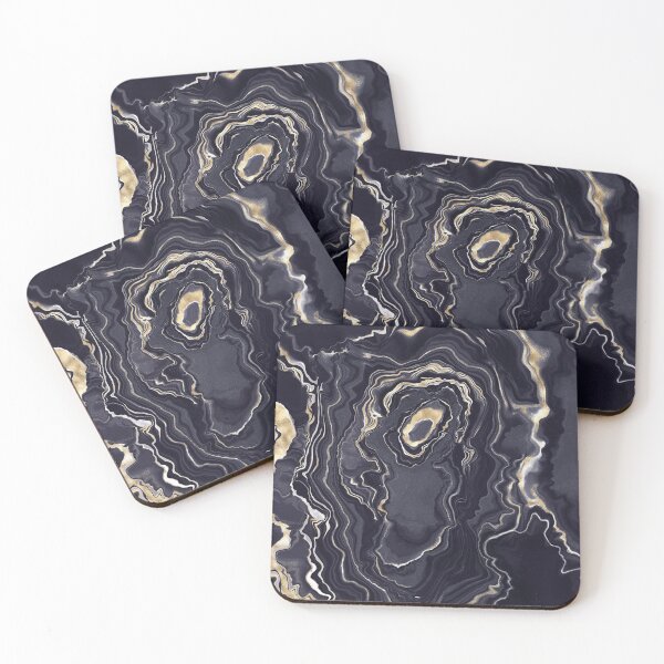 Artikelvorschau, Gold Veined Agate Stone entworfen und verkauft von stylebytara.