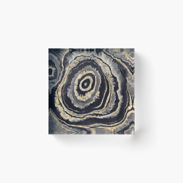 Artikelvorschau, Gold Veined Agate Stone entworfen und verkauft von stylebytara.