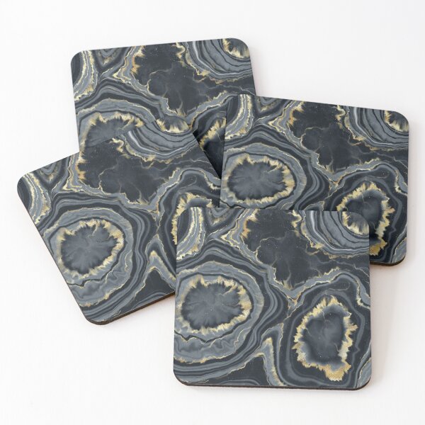 Artikelvorschau, Gold Veined Agate Stone entworfen und verkauft von stylebytara.