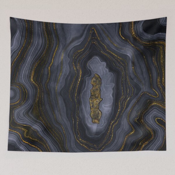 Artikelvorschau, Gold Veined Agate Stone entworfen und verkauft von stylebytara.