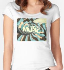 Music Women's Fitted Scoop T-Shirt