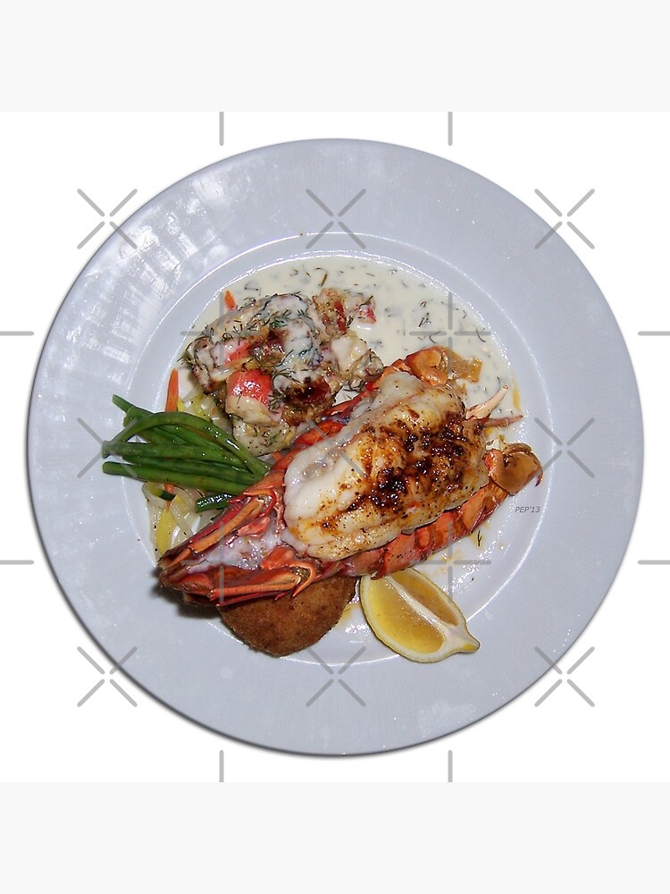 "Lobster Dinner" Poster for Sale by perkinsdesigns Redbubble