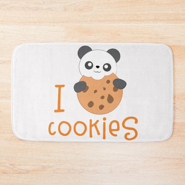 Item preview, I love cookies - Sweet panda who loves cookies designed and sold by palaodesigns.