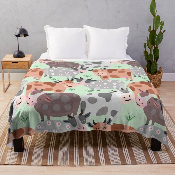Artikelvorschau, Funny Cow Pattern entworfen und verkauft von stylebytara.