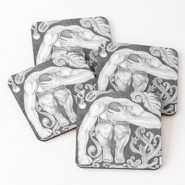 Item preview, Antoine, graphite pencil on paper designed and sold by Alixire.