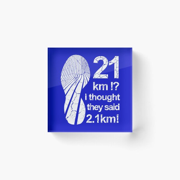 Item preview, 21 Kilometres Half Marathon Footprint design designed and sold by GetItGiftIt.