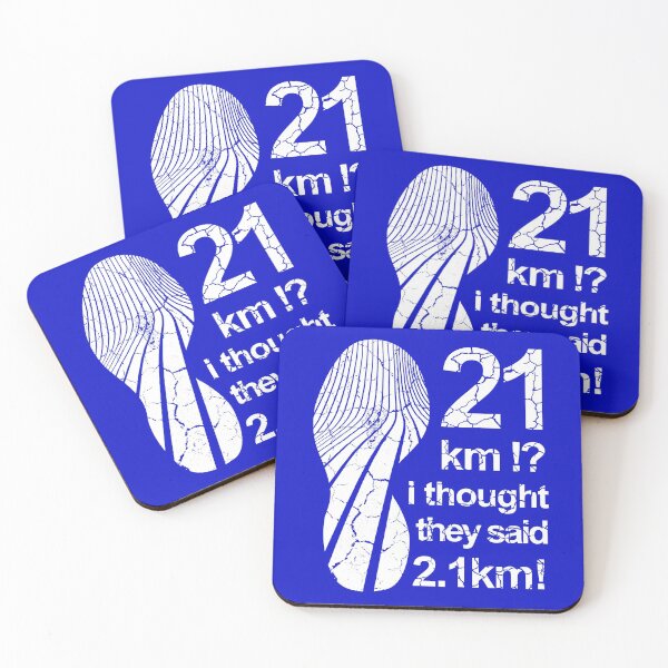 Item preview, 21 Kilometres Half Marathon Footprint design designed and sold by GetItGiftIt.