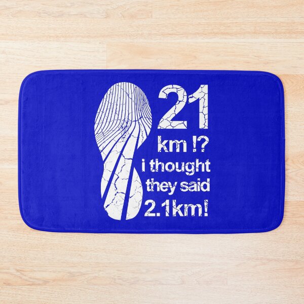 Item preview, 21 Kilometres Half Marathon Footprint design designed and sold by GetItGiftIt.