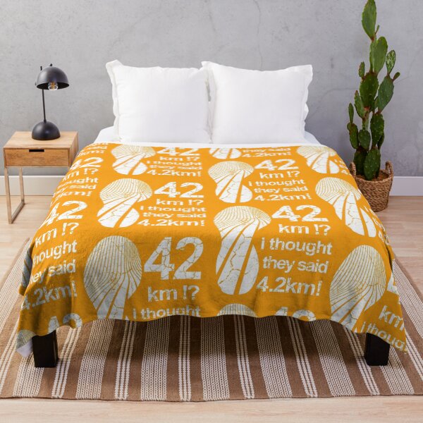 Item preview, 42 kilometre Marathon Footprint Running design designed and sold by GetItGiftIt.