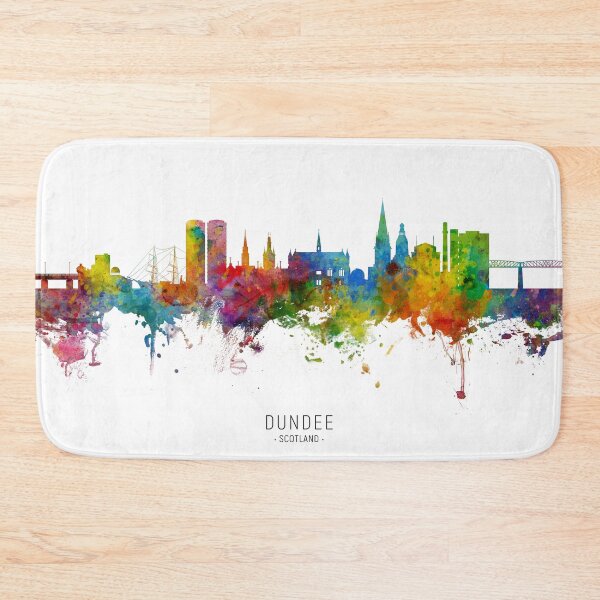 Item preview, Dundee Scotland Skyline designed and sold by ArtPrints.