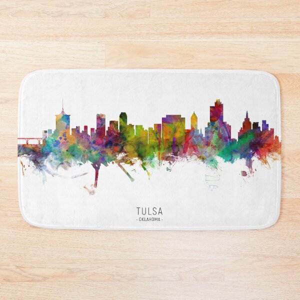 Item preview, Tulsa Oklahoma Skyline designed and sold by ArtPrints.