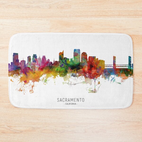 Item preview, Sacramento California Skyline designed and sold by ArtPrints.