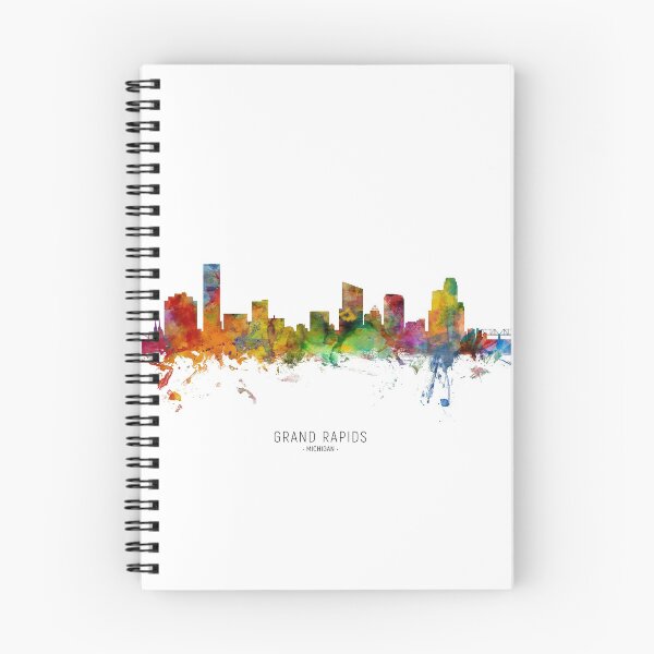 Item preview, Grand Rapids Michigan Skyline designed and sold by ArtPrints.