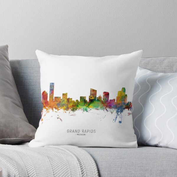 Item preview, Grand Rapids Michigan Skyline designed and sold by ArtPrints.