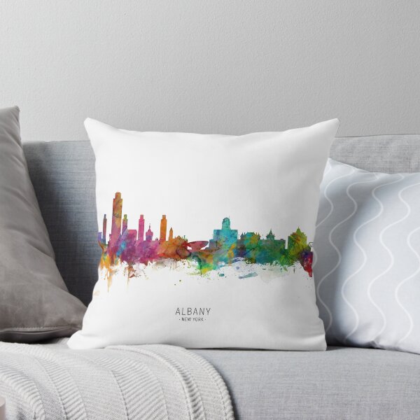 Item preview, Albany New York Skyline designed and sold by ArtPrints.