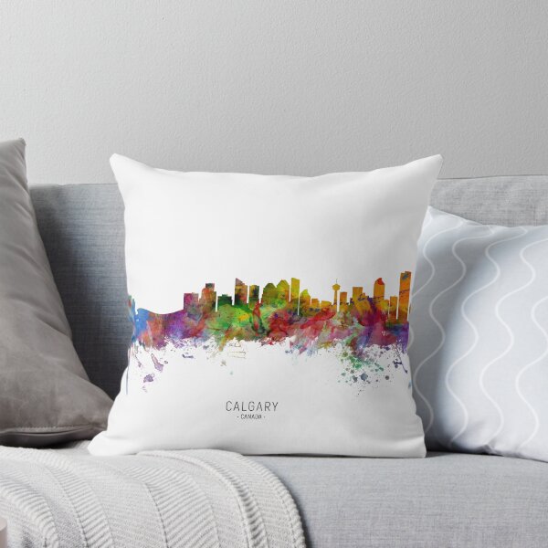 Item preview, Calgary Canada Skyline designed and sold by ArtPrints.