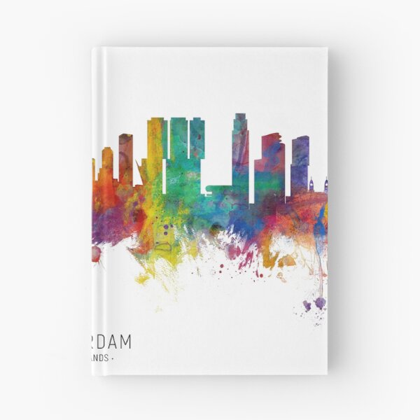 Item preview, Rotterdam The Netherlands Skyline designed and sold by ArtPrints.