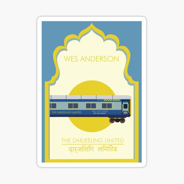 Darjeeling Limited Inspired Minimalist Aesthetic Train India