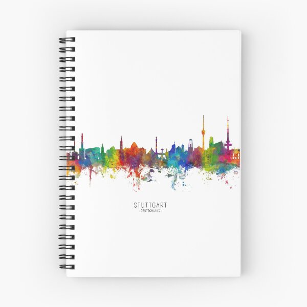Item preview, Stuttgart Germany Skyline designed and sold by ArtPrints.