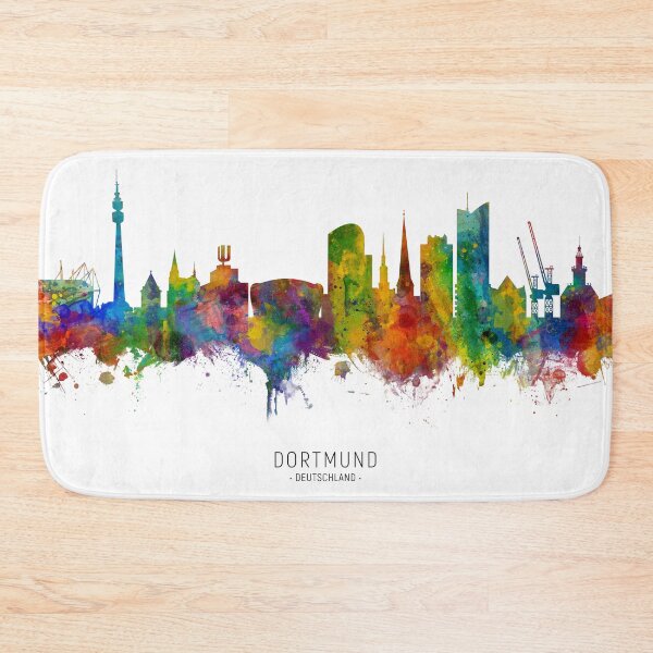 Item preview, Dortmund Germany Skyline designed and sold by ArtPrints.