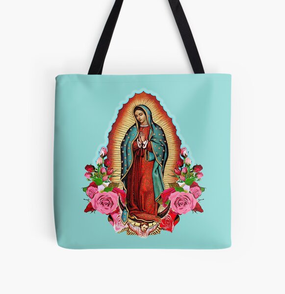 Unsere Liebe Frau von Guadalupe Allover-Print Tote Bag