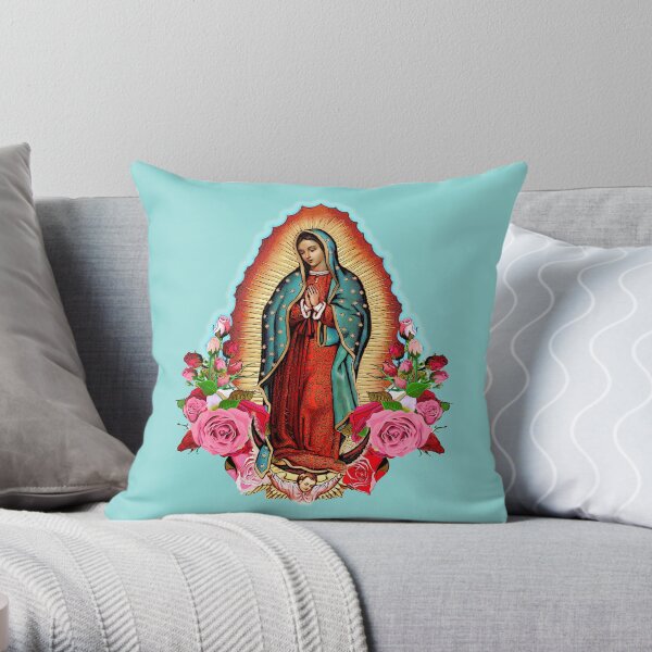 Our Lady of Guadalupe Throw Pillow