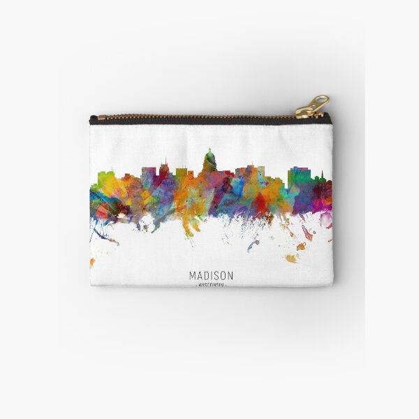 Artikelvorschau, Madison Wisconsin Skyline entworfen und verkauft von ArtPrints.