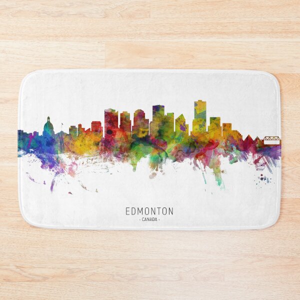 Item preview, Edmonton Canada Skyline designed and sold by ArtPrints.