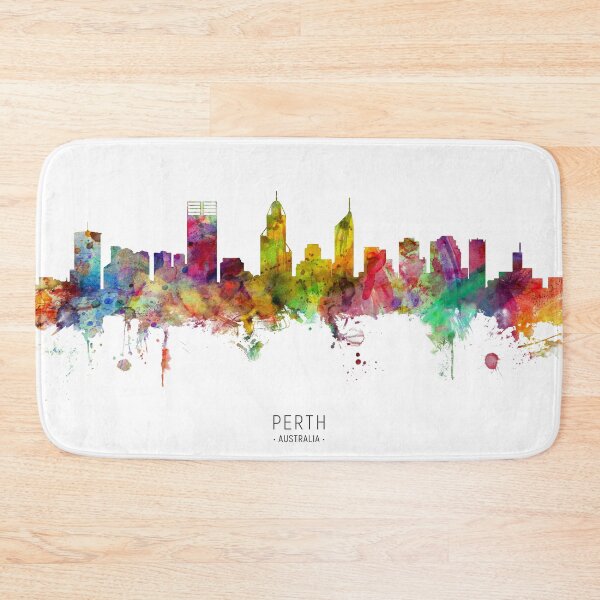 Item preview, Perth Australia Skyline designed and sold by ArtPrints.