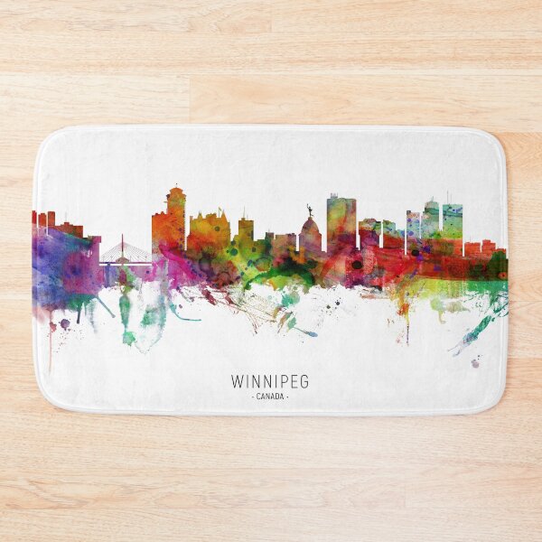 Item preview, Winnipeg Canada Skyline designed and sold by ArtPrints.